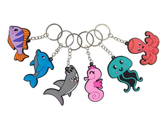 SLEUTELHANGER ZEEDIEREN. 6ASS