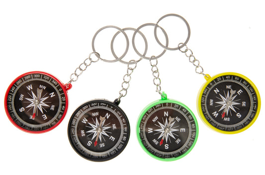 SLEUTELHANGER KOMPAS KLEUREN