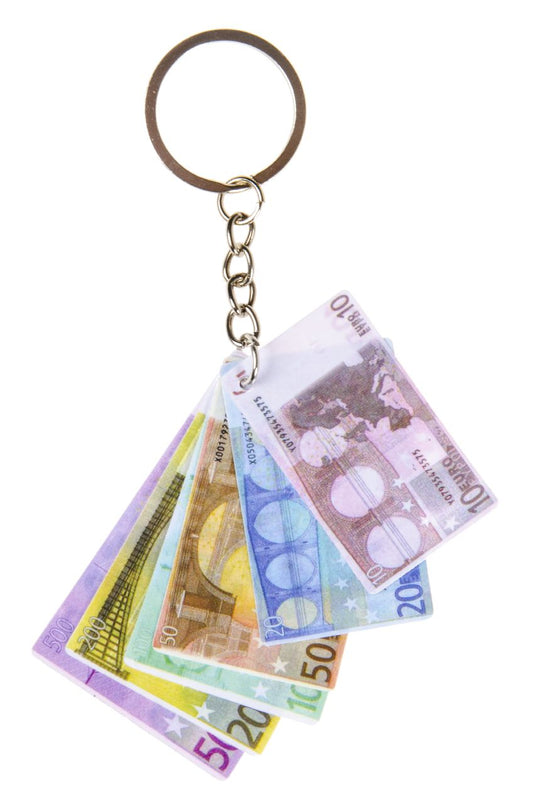 SLEUTELHANGER GELD EURO