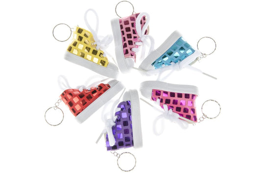 SLEUTELHANGER BASKETSCHOEN GLITTER