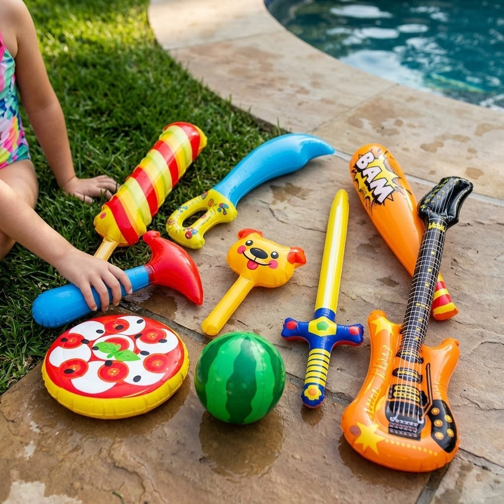 Inflatable Toys Assorted Mix Blow Up Toys - lifestyle photo