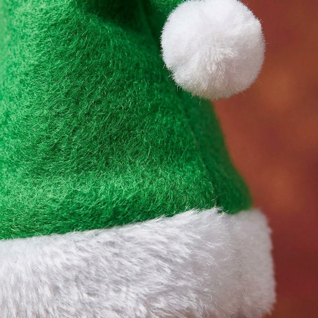 Kids' Felt Santa Hat Christmas Dress-Up - close-up