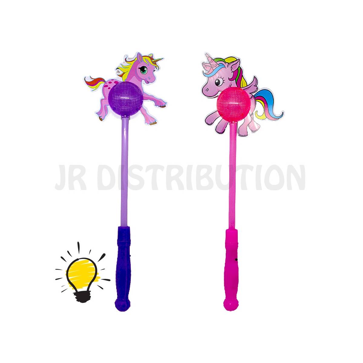 Light-Up Unicorn Wand 38 cm