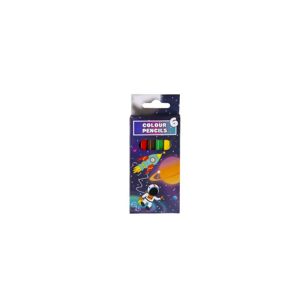 Box of 6 “Space” Colored Pencils