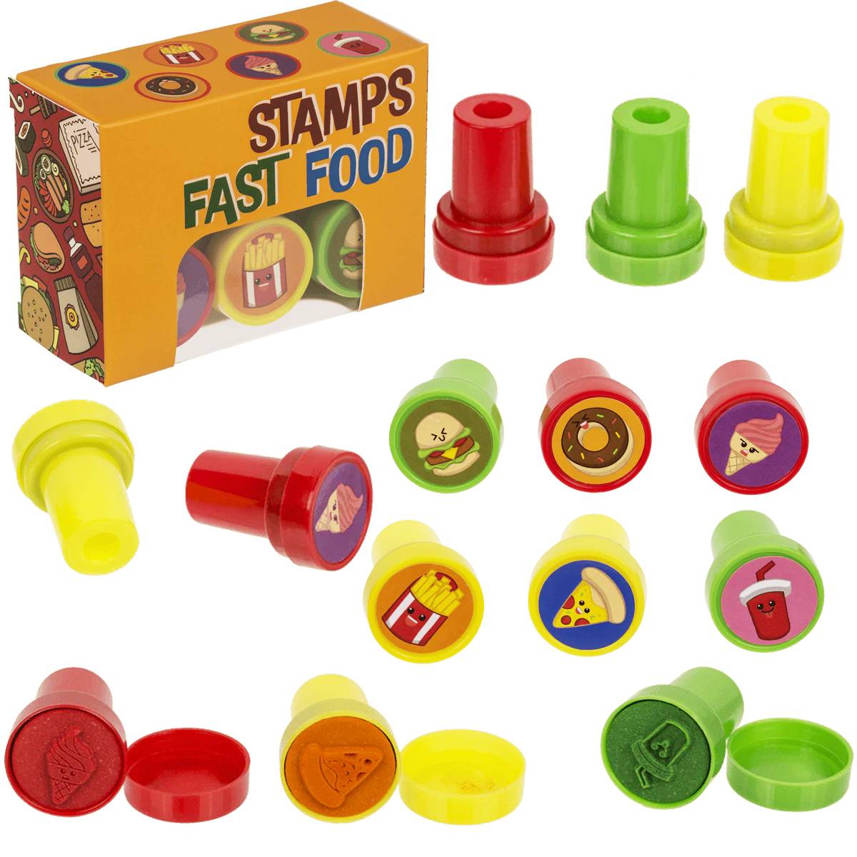 Box of 6 Fast Food Stamps