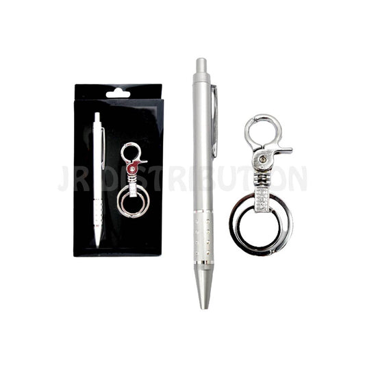 Pen + Keychain Gift Set