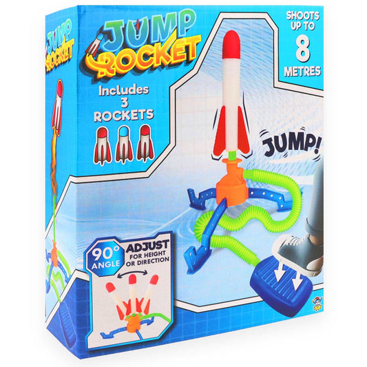 Foam Rocket + Foot-Pump Launch Station