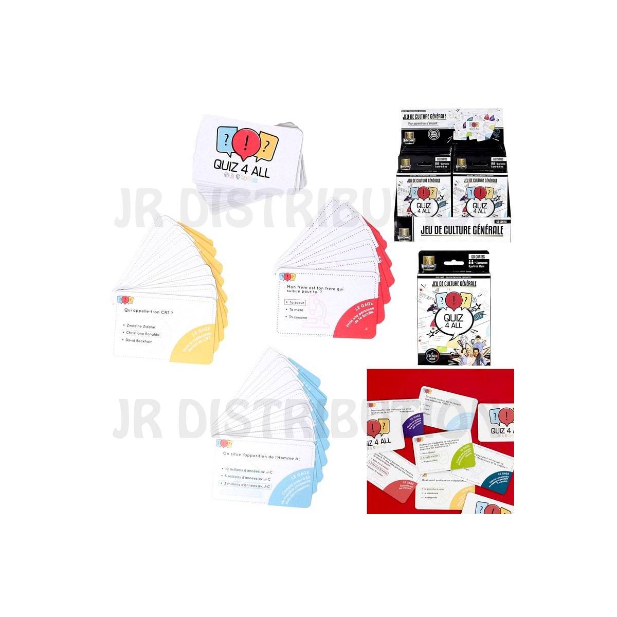 General Culture Quiz Card Game