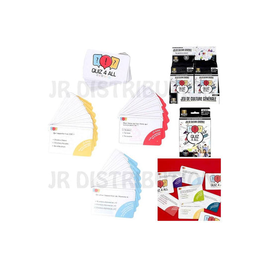 General Culture Quiz Card Game