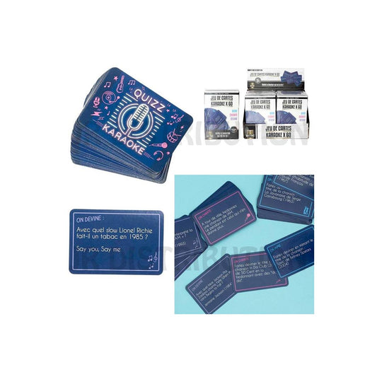 Karaoke Theme Card Game