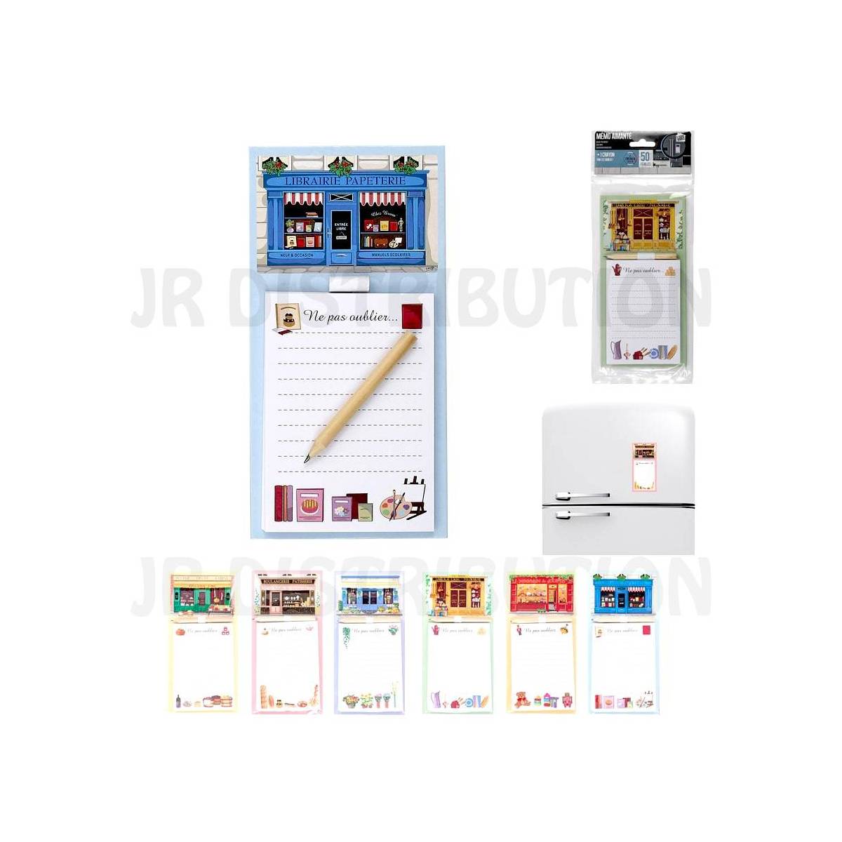 Magnetic Memo Pad, Shop Design