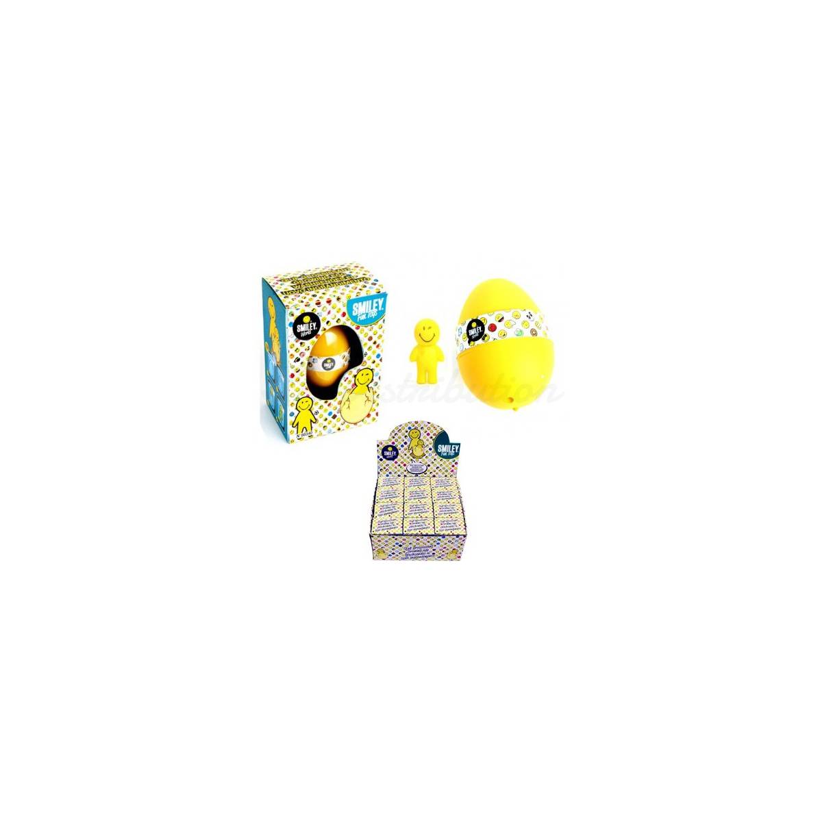 Growing Smiley-Character Egg