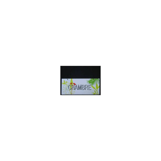 Enamelled Metal Door Sign, 19 x 8 cm