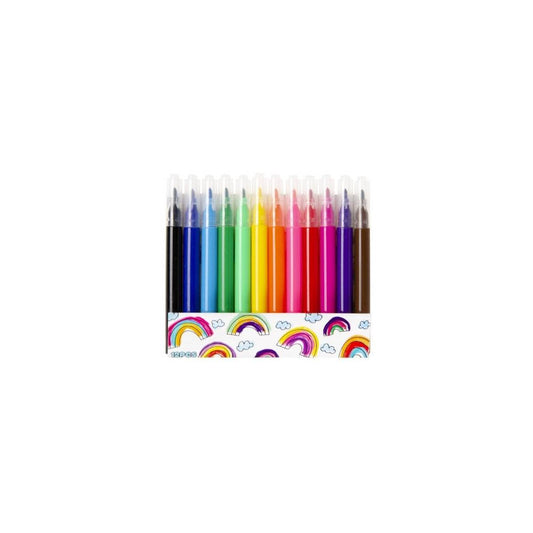 Pouch of 12 Felt Tips 9 cm