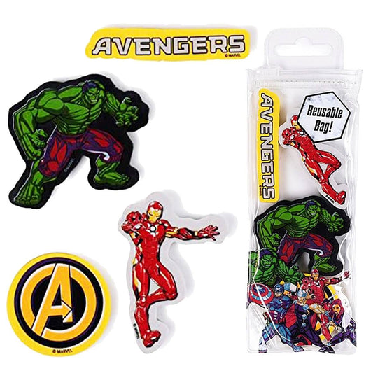 Avengers Set of 4 Erasers