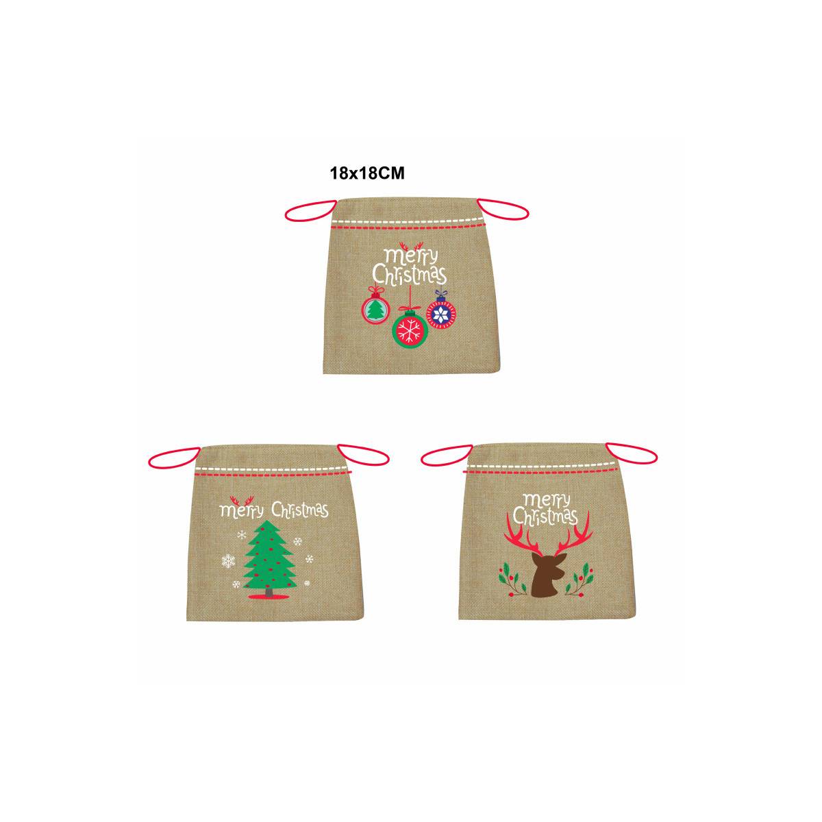 "Christmas" Pouch 18x18cm