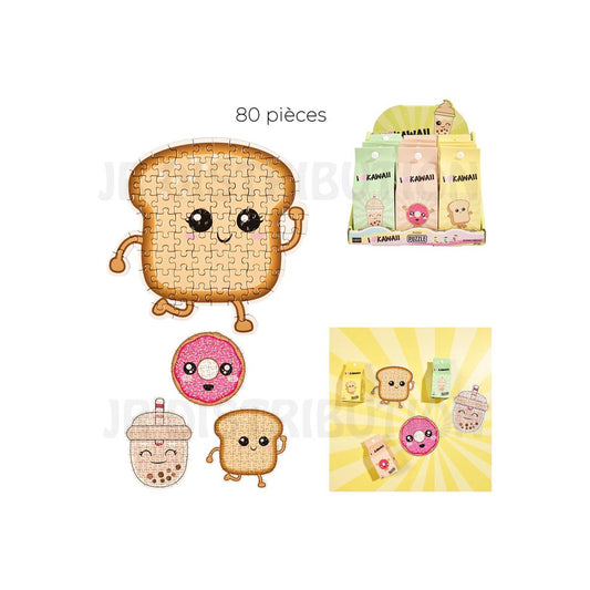 80-Piece Kawaii Puzzle