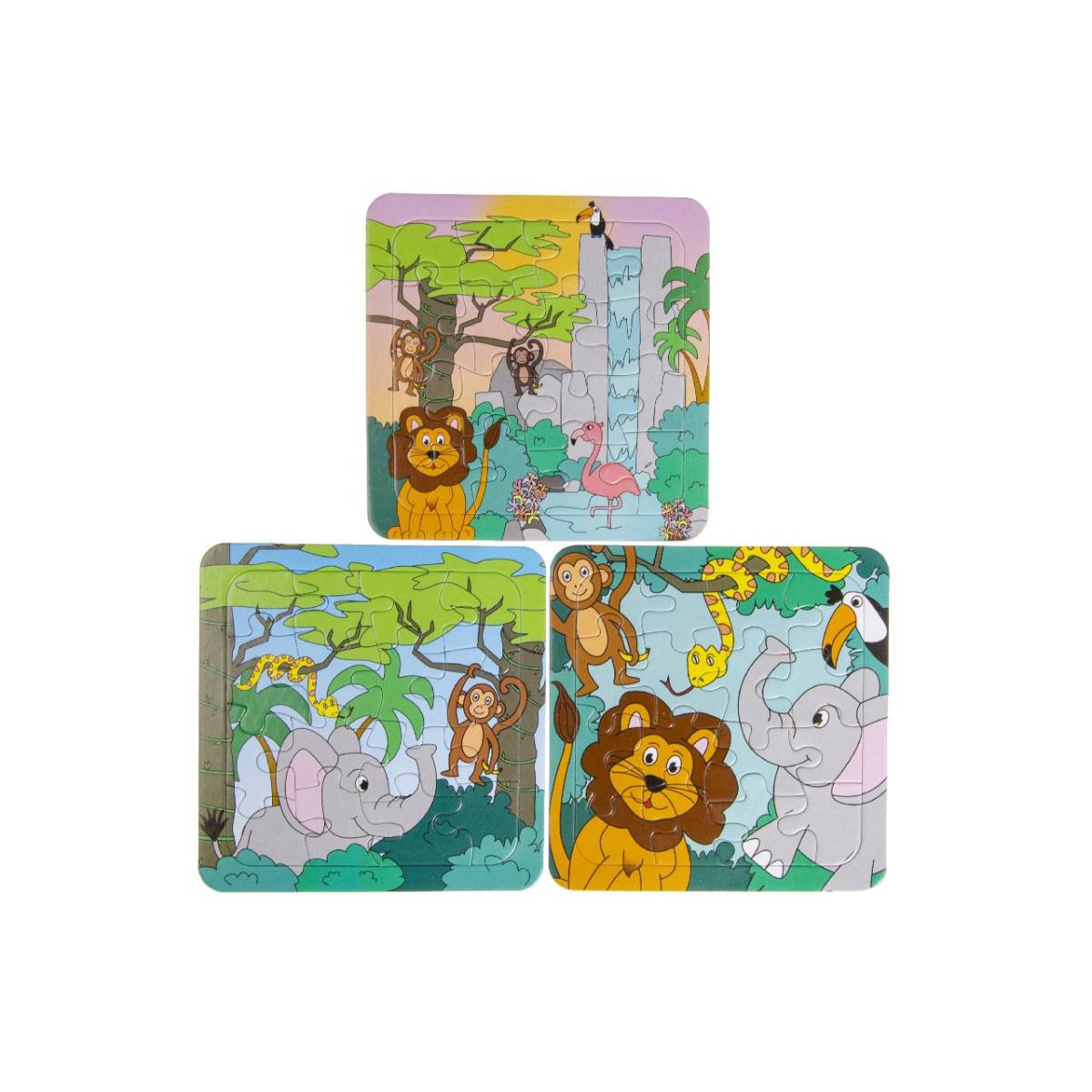 Jungle Animals Puzzle 16 Pieces