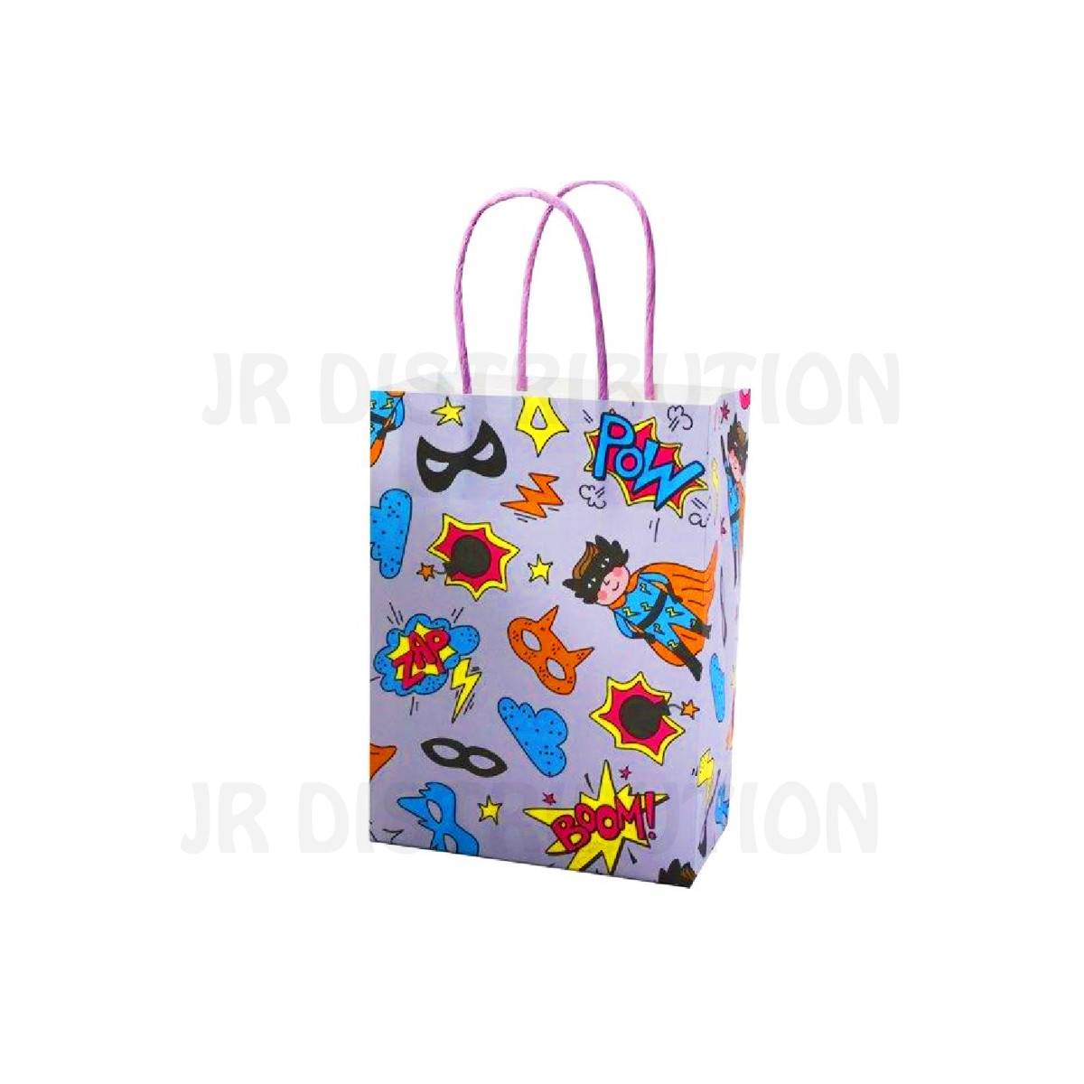 "Super Hero" Paper Bag with Handles 21 x 14 x 7 cm