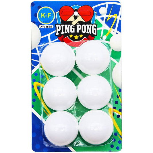 Set of 6 Ping Pong Balls