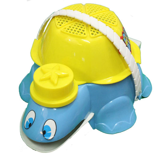 Turtle Beach Set: Bucket + Sieve + Mold + Shovel