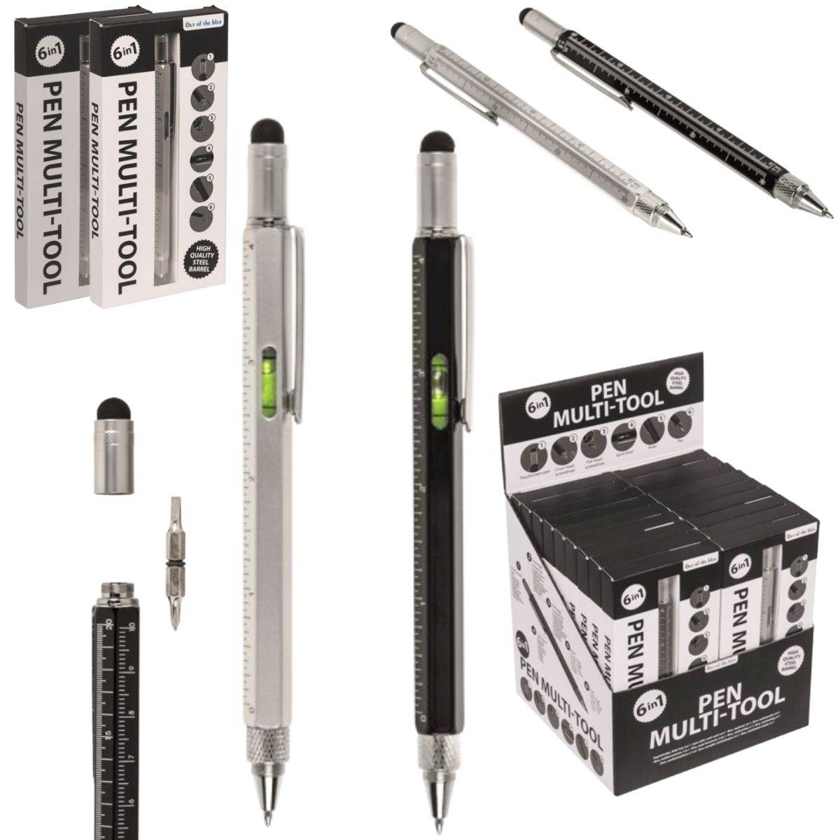 6-in-1 Multifunction Pen