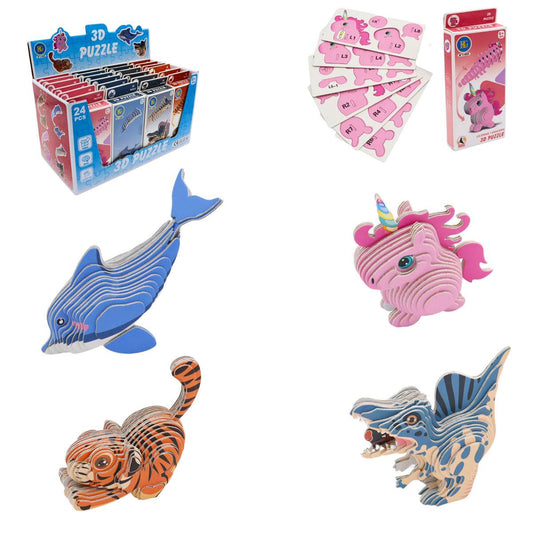 Superb Puzzle 27/30 Pces Animal 3D