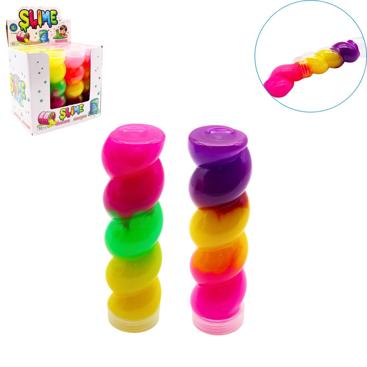 Twisted Slime Putty Tube 200g 3 Colors