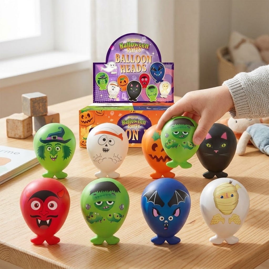 Halloween Balloon on Stand Party Favour - lifestyle photo