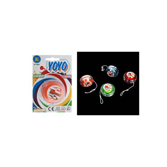 Light-Up Freewheel Yoyo 5.5cm on Card